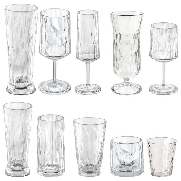 koziol Weißbierglas 500 ml Superglas CLUB, 2er-Set ~ 551/232