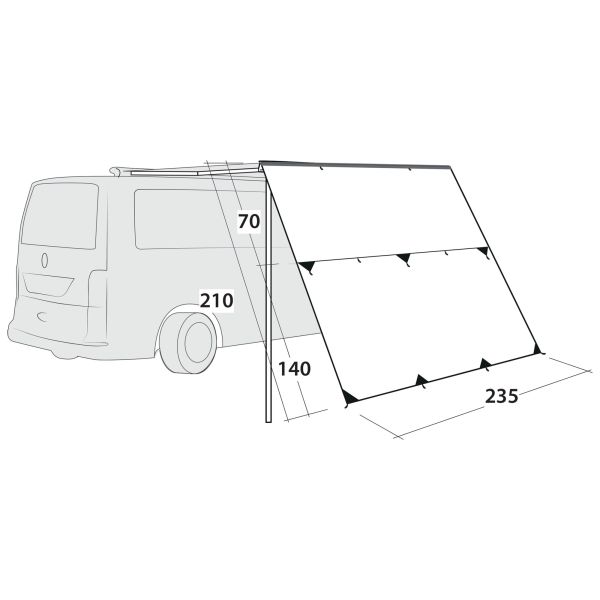 Outwell® Sonnendach Hillcrest Tarp ~ 072/685