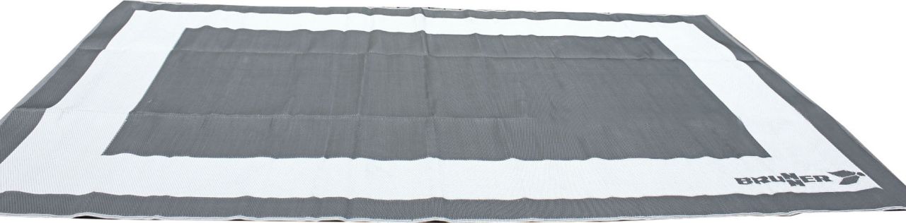Brunner Zeltteppich Balmat grau/weiß, 7 x 2,5 m ~ 76 478