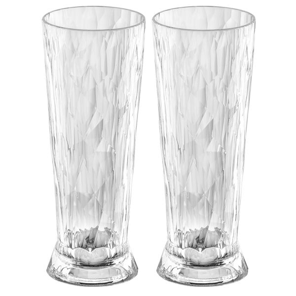 koziol Weißbierglas 500 ml Superglas CLUB, 2er-Set ~ 551/232