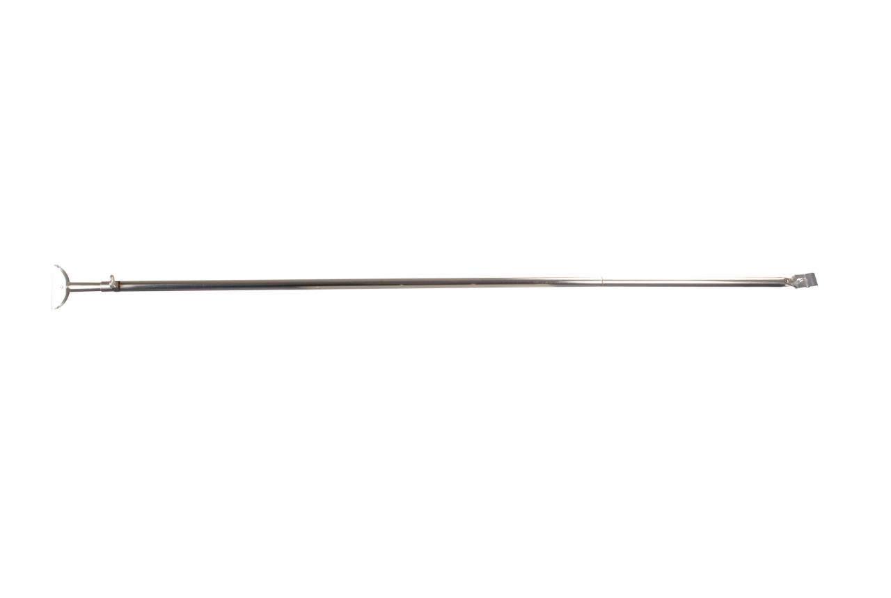 Piper GmbH & Co. KG Orkanstütze mit Bügelfuß 25 mm Stahl, 125-205 cm  ~ 610/110