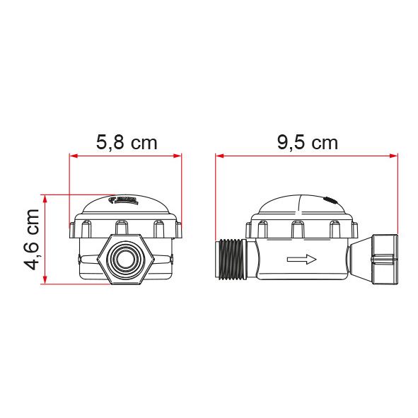 Fiamma® Pumpe Aqua F, 13 l/min ~ 300/007