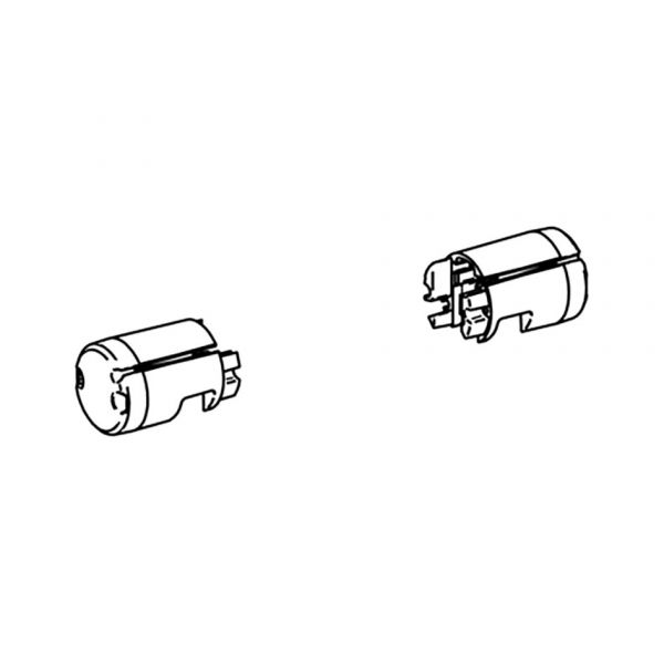 Thule® Frontblendenendkappen für Thule Omnistor 1200, Satz links und rechts ~ B-602935