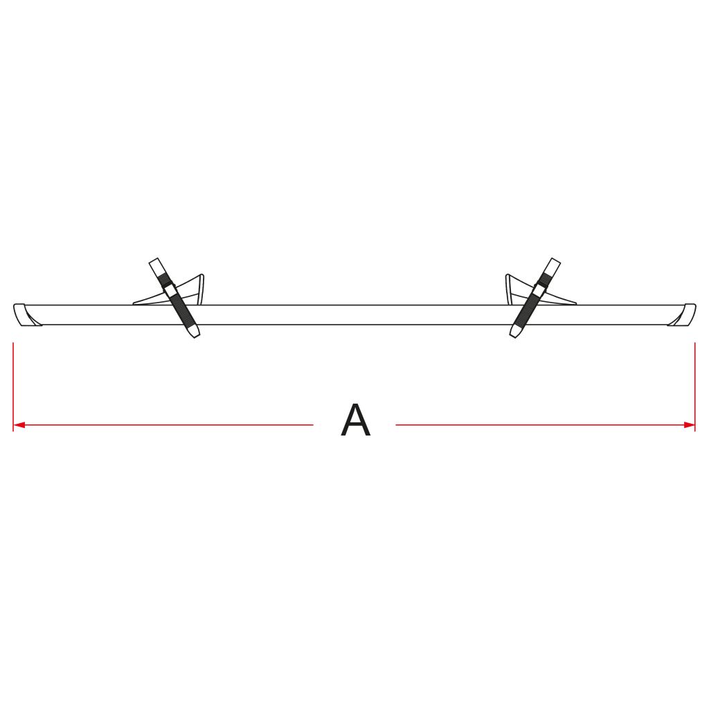 Fiamma® Fahrradschiene Rail Premium ~ 136/590