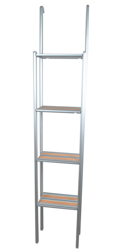 Alu-Line Alkoventreppe Comfort verwendbar von 120-175 cm  ~ 052/119 aufgeklappt